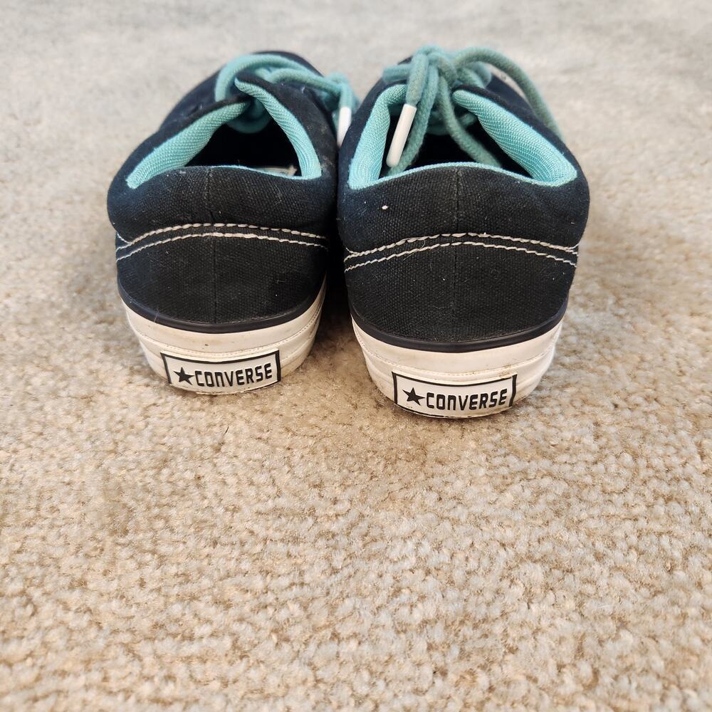 Converse All*Star Women OX Low Top Sneakers Black Unisex W-Size 6, Mens 4.5 - Picture 4 of 7